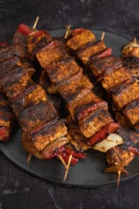 Brochette vegana