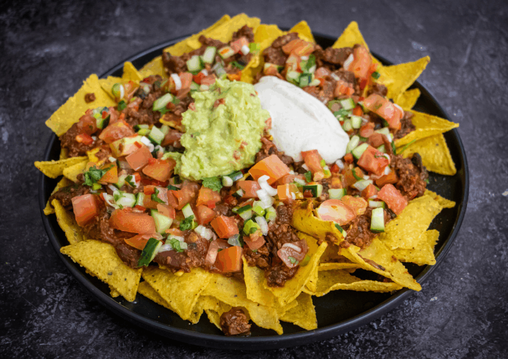 Nachos veganos