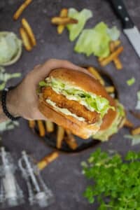 mcpollo vegano hamburguesa de tofu haburguesa vegana